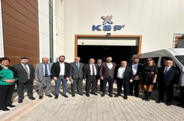 KONSİAD Konya Yönetim Kurulu Üyemiz KSP Endüstriyel Yıkama Makinaları Yöneticisi Orkun Çelik Bey'e Ziyaret
