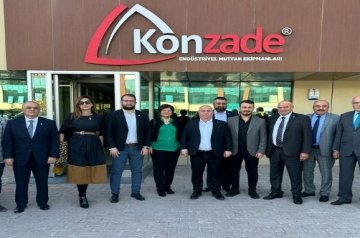 KONSİAD Konya Yönetim Kurulu Üyemiz Konzade Endüstriyel Mutfak Yöneticisi Kamil Nohutçu Bey'e Ziyaret